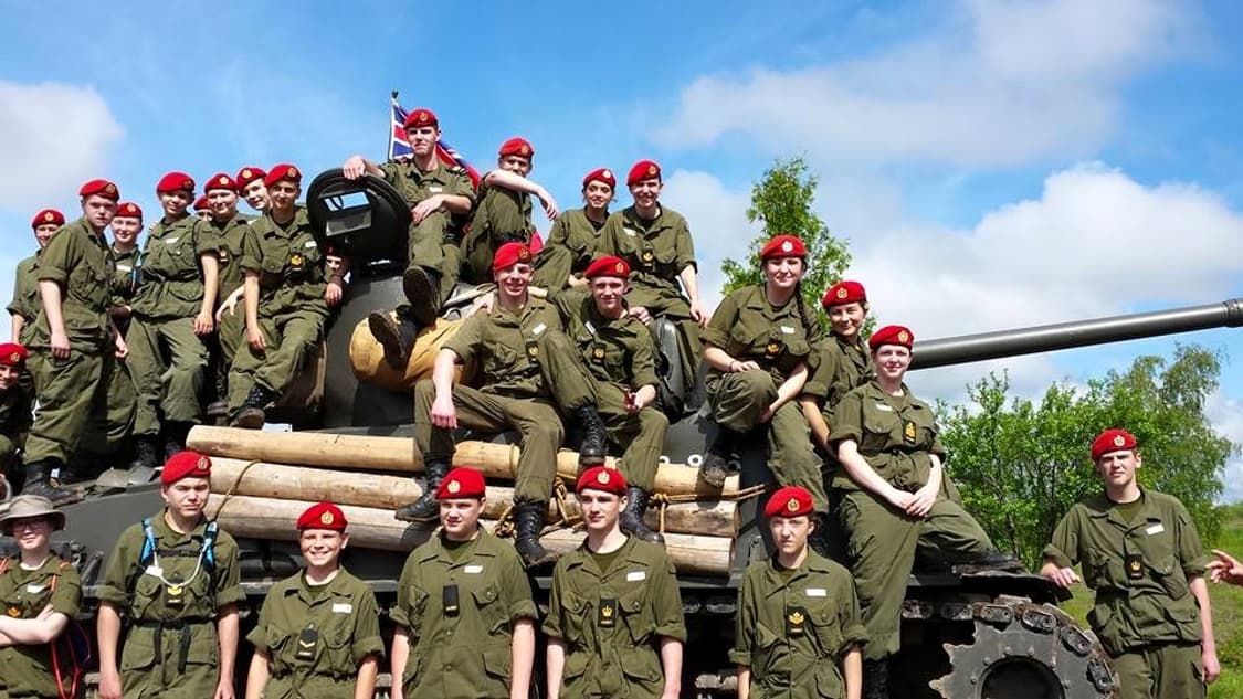 00’s 캐나다 군 사관학교 후보생 Cadets 자켓(105) 상품이미지5