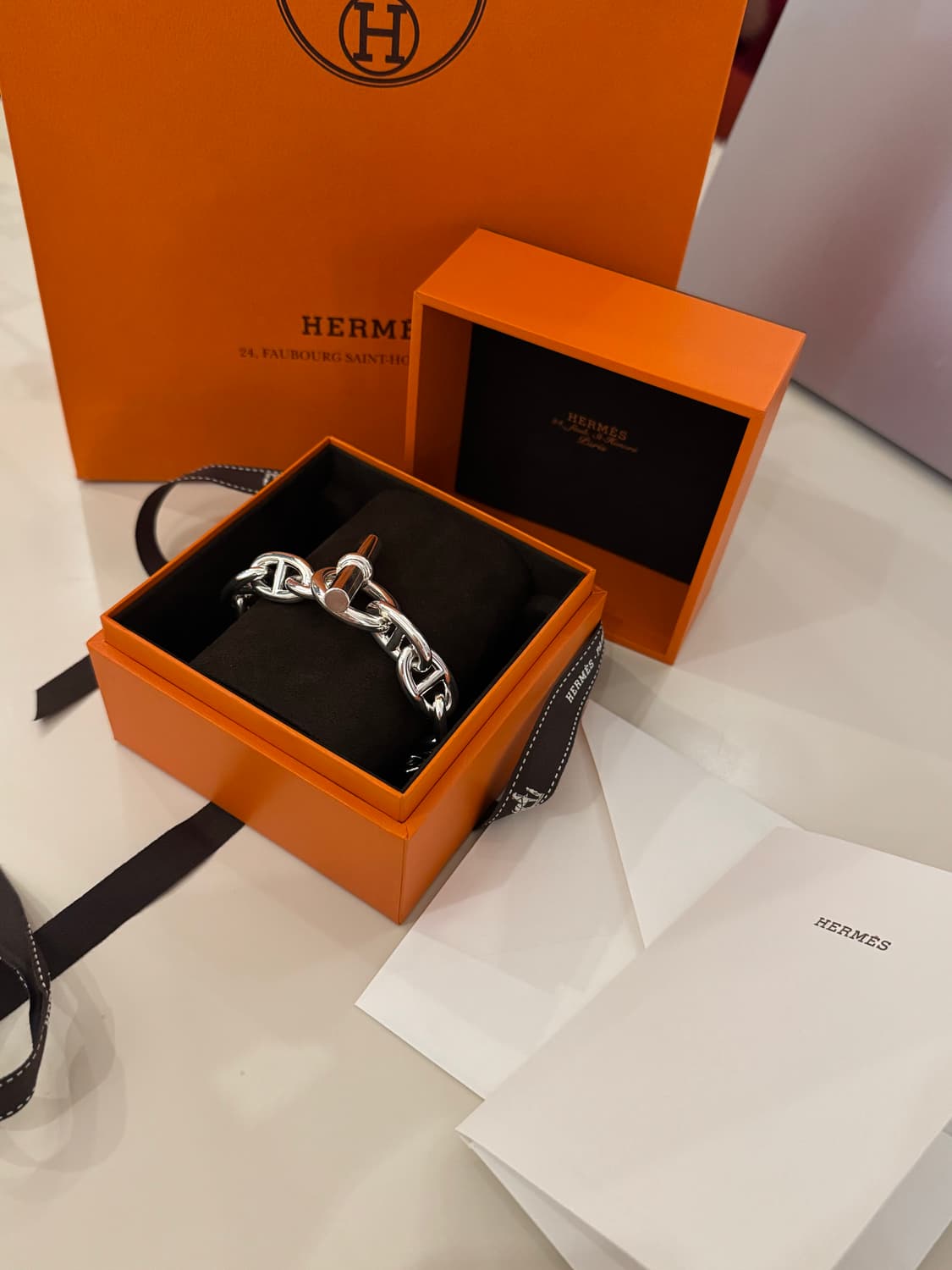 에르메스 샹달 팔찌 tgm 12링크 새상품 상품이미지3