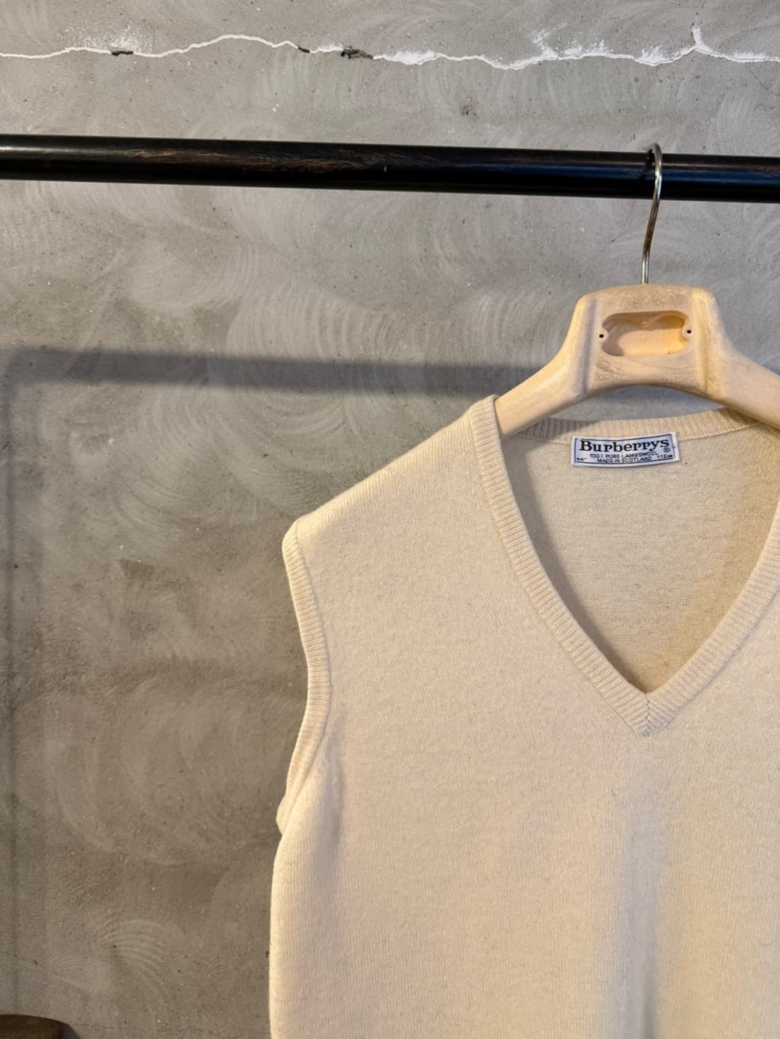 버버리 스코티쉬 램스울 니트 베스트 100 상품이미지2