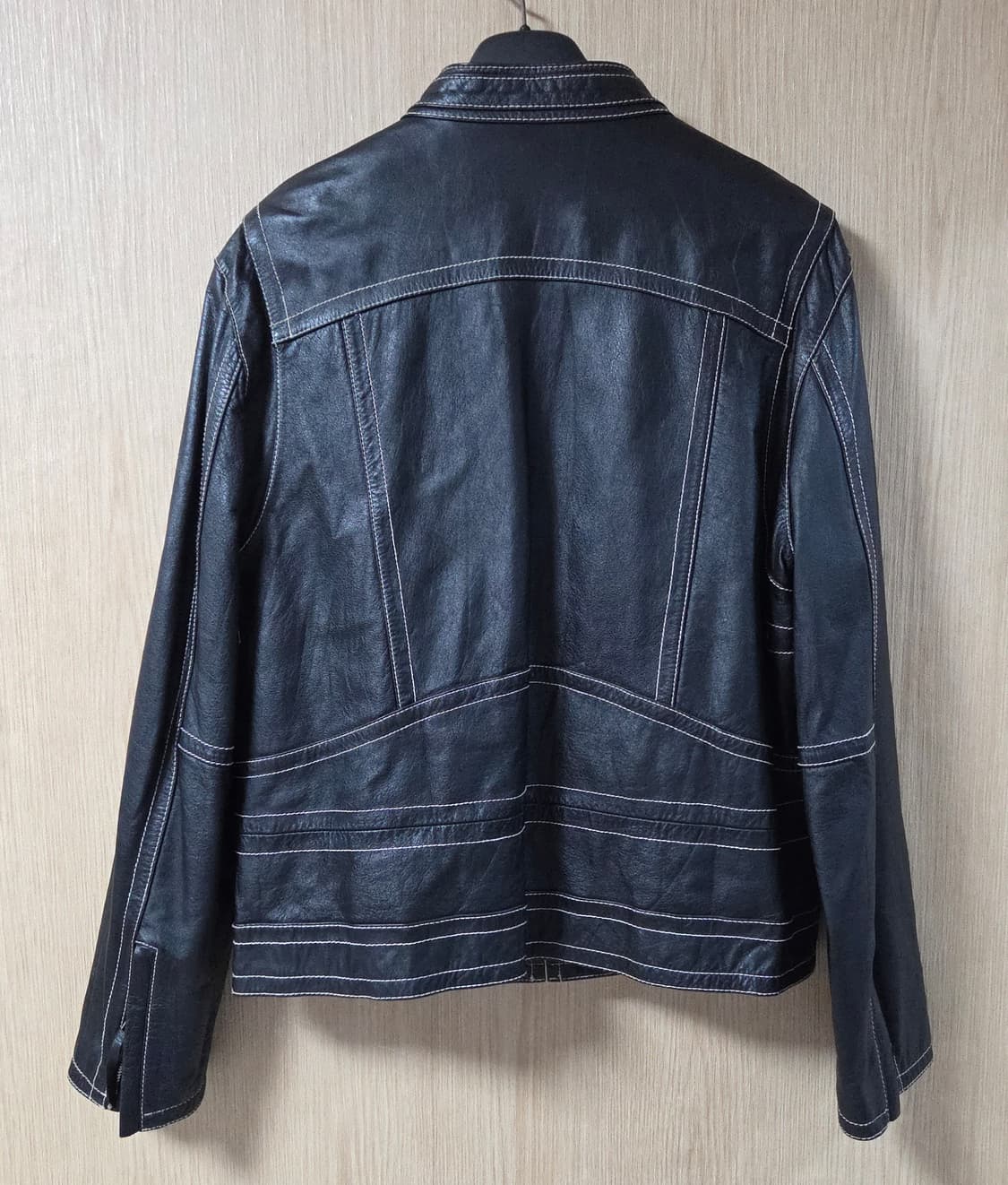 (착샷) pos ture 가죽 자켓 바이커 상품이미지6