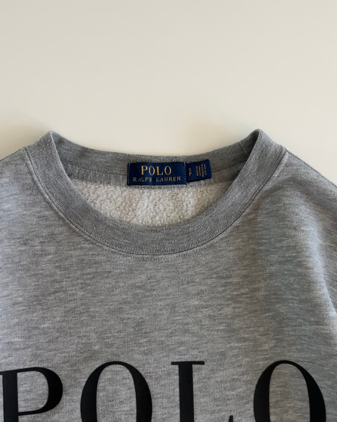 폴로 랄프로렌 스펠아웃 맨투맨 S 상품이미지4