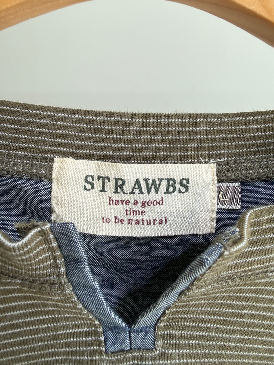 STRAWBS 스트라이프 반팔 티셔츠  상품이미지6