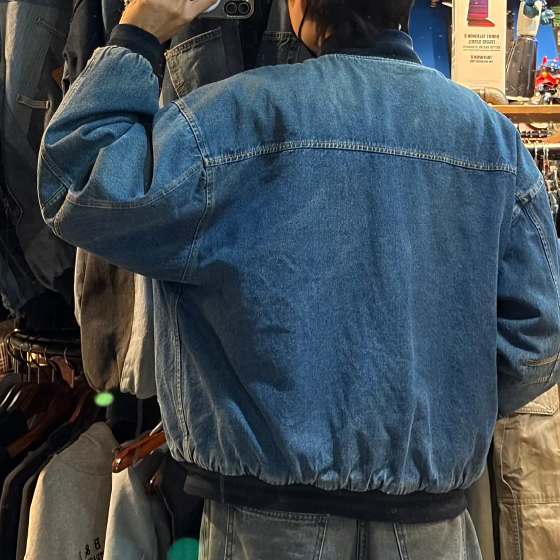 [NO.9] VTG 데님 바시티 자켓 상품이미지5