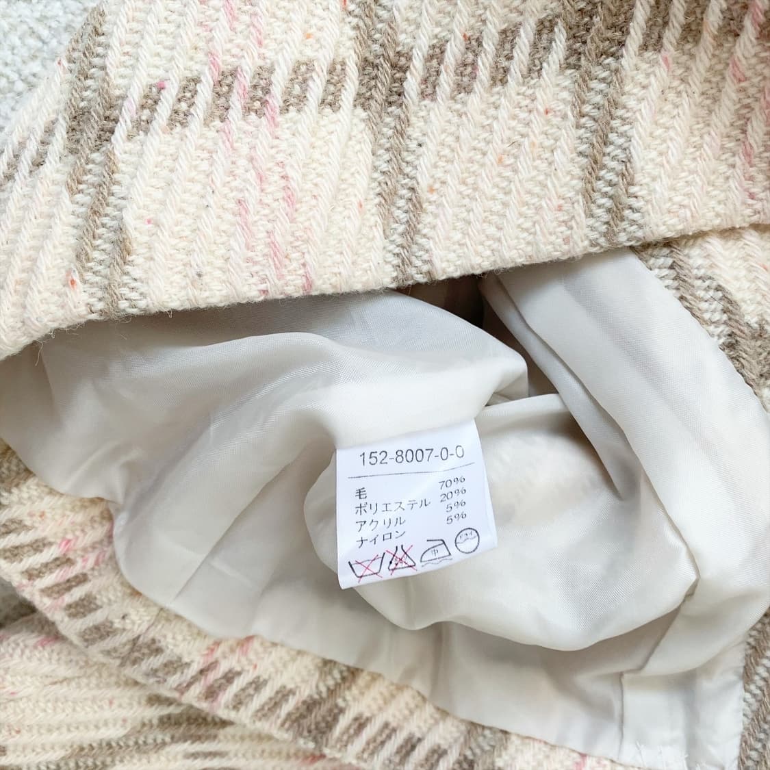 Liz lisa 고전 뮤트 딸기초코 울 숏 코트 상품이미지3