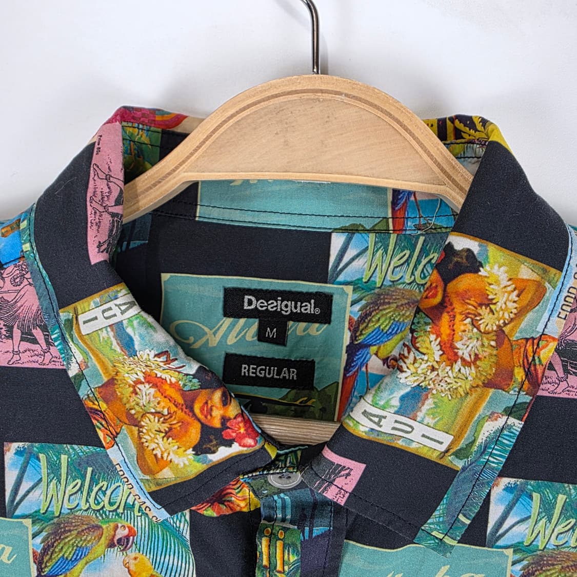 Desigual 포스트카드 프린트 남방 상품이미지4