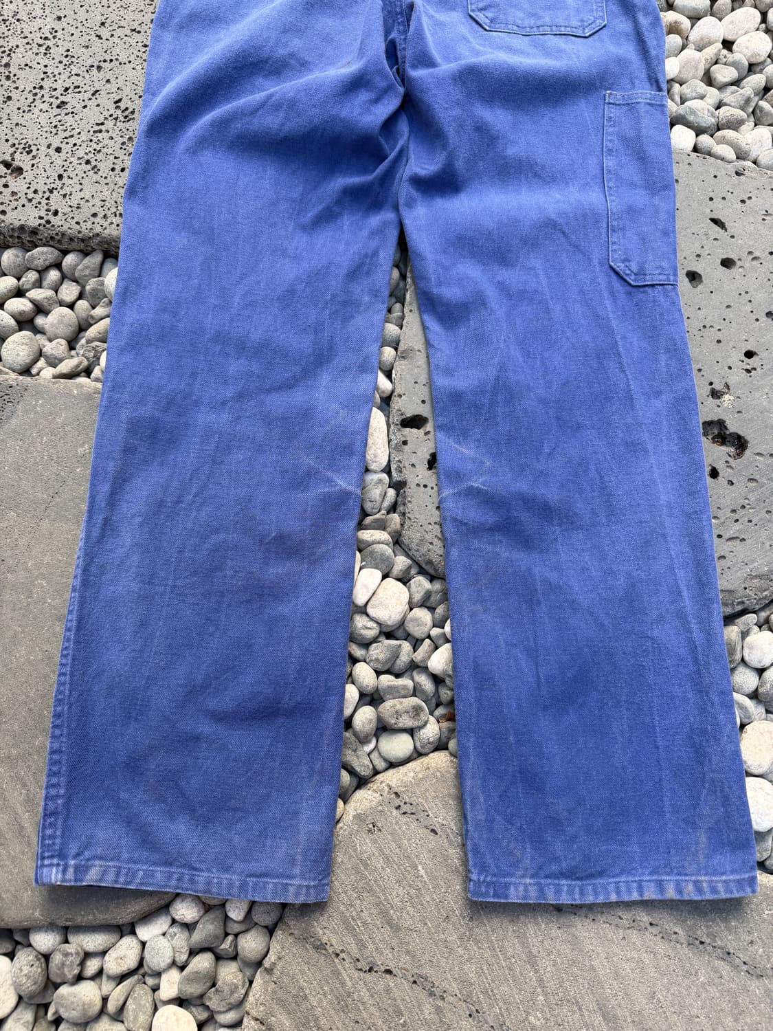 WASHED BLUE OLD VINTAGE 빈티지 프렌치워크팬츠 상품이미지8