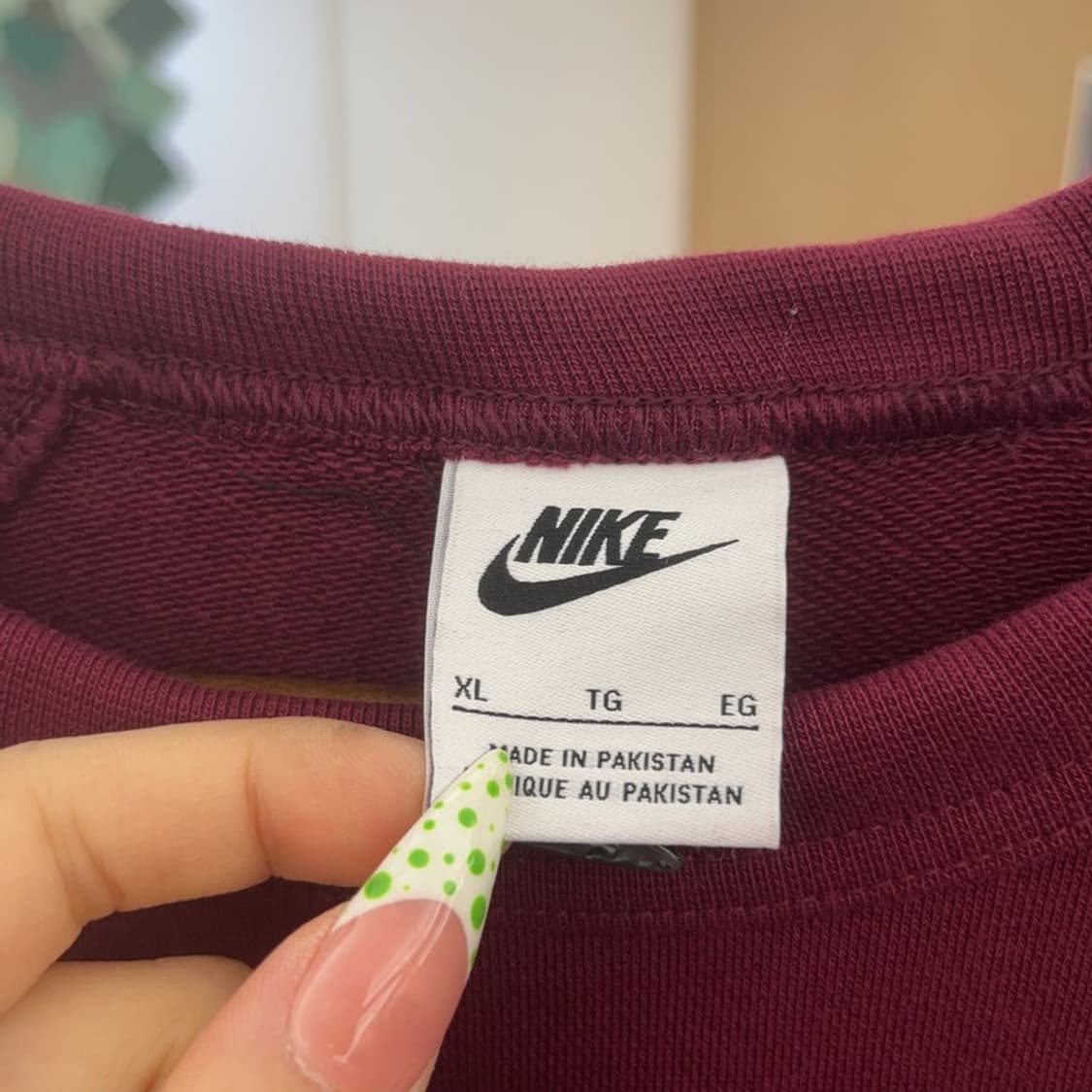 나이키 남성 HBR 올드스쿨 그래픽 로고 맨투맨 XL C09083 상품이미지5