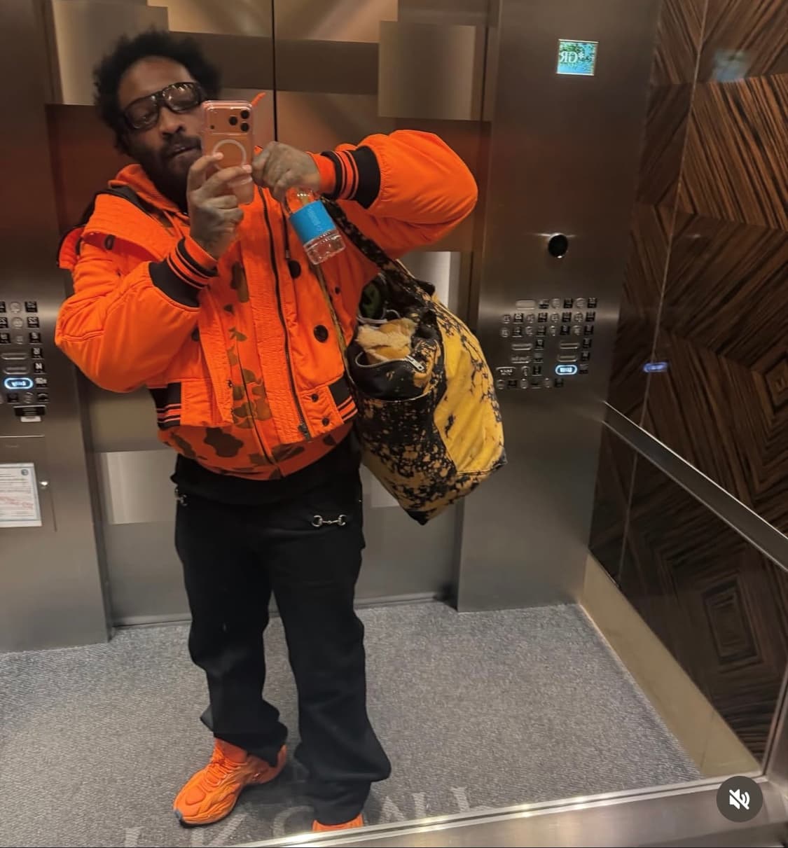 구찌 뎀나 26ss 홀스빗 코튼 블랙진 32 상품이미지3