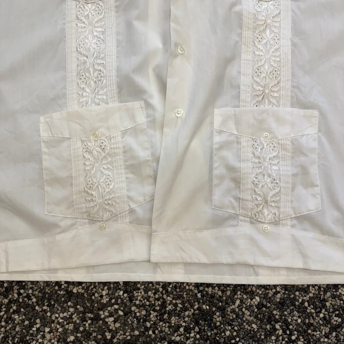 70s 빈티지 구아야베라 셔츠 (2XL)   상품이미지3