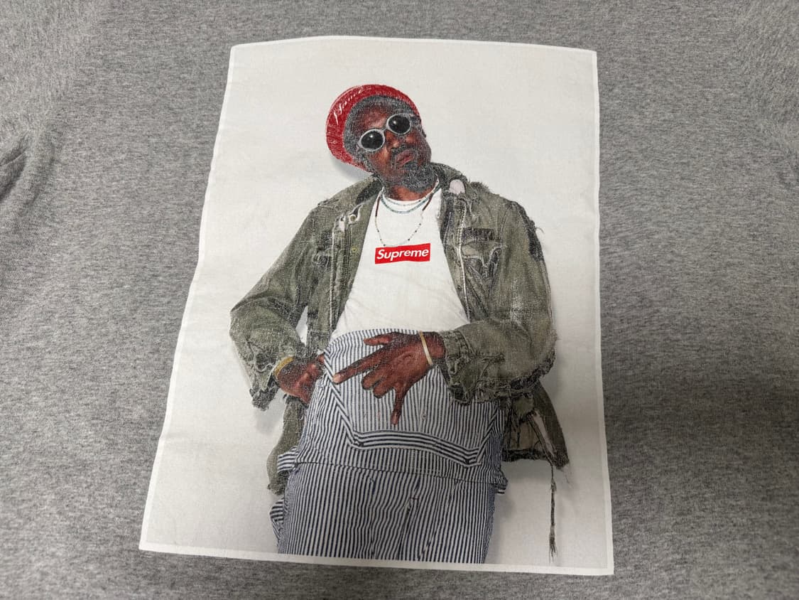 슈프림 SUPREME ANDRE 3000 티셔츠 상품이미지2