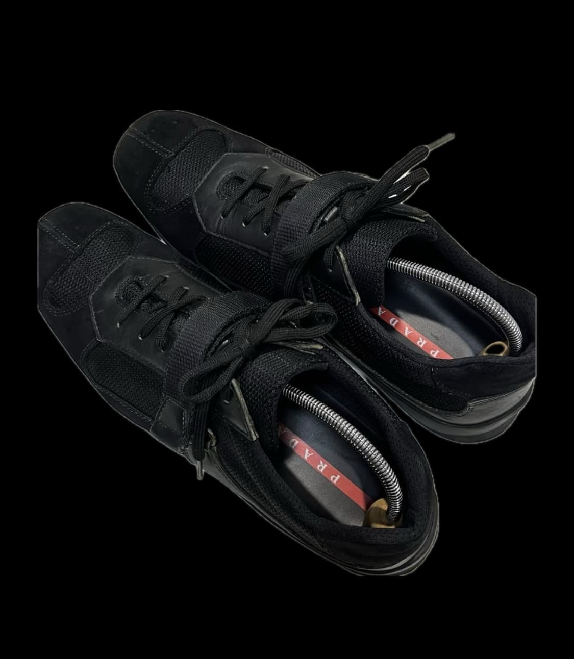 PRADA MESH & LEATHER SNEAKERS 상품이미지2