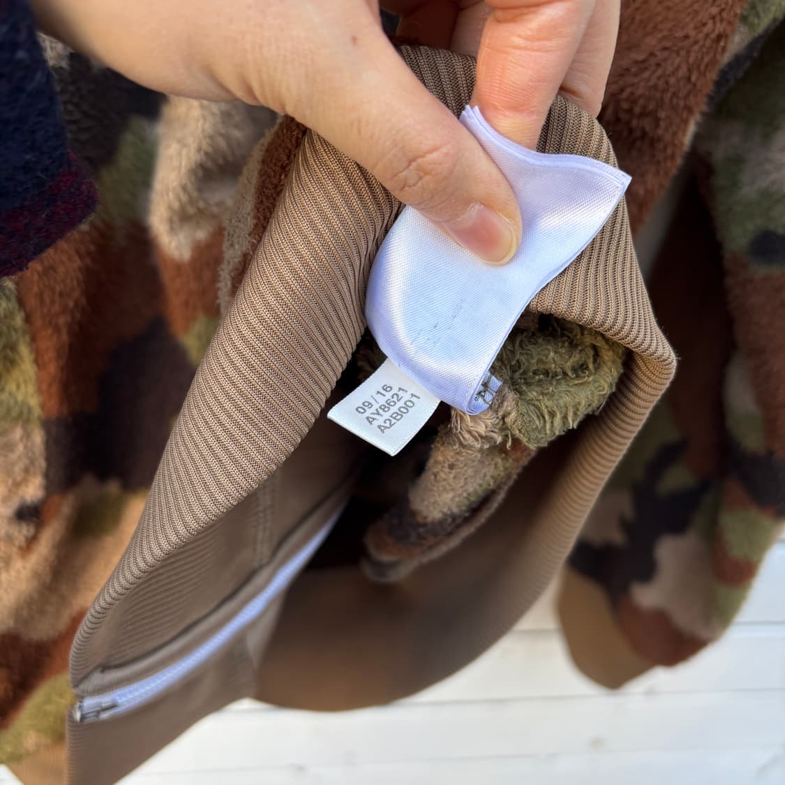 Adidas 아디다스 플리스 카모 후드집업 상품이미지8