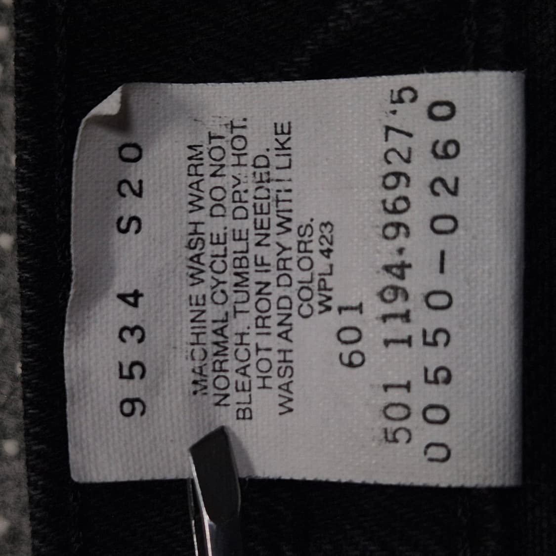 [36] 90s US made 리바이스550 블랙-A139 상품이미지8