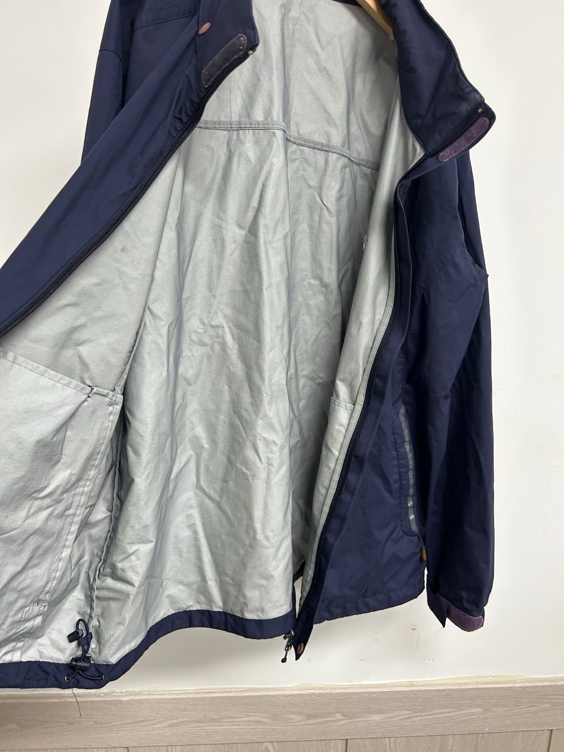 코오롱스포츠 네이비 바람막이 100 상품이미지5