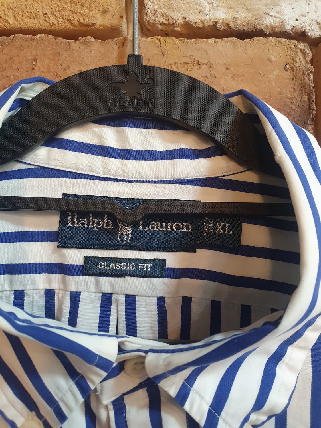 랄프로렌 클래식핏 스트라이프 셔츠 XL 상품이미지3