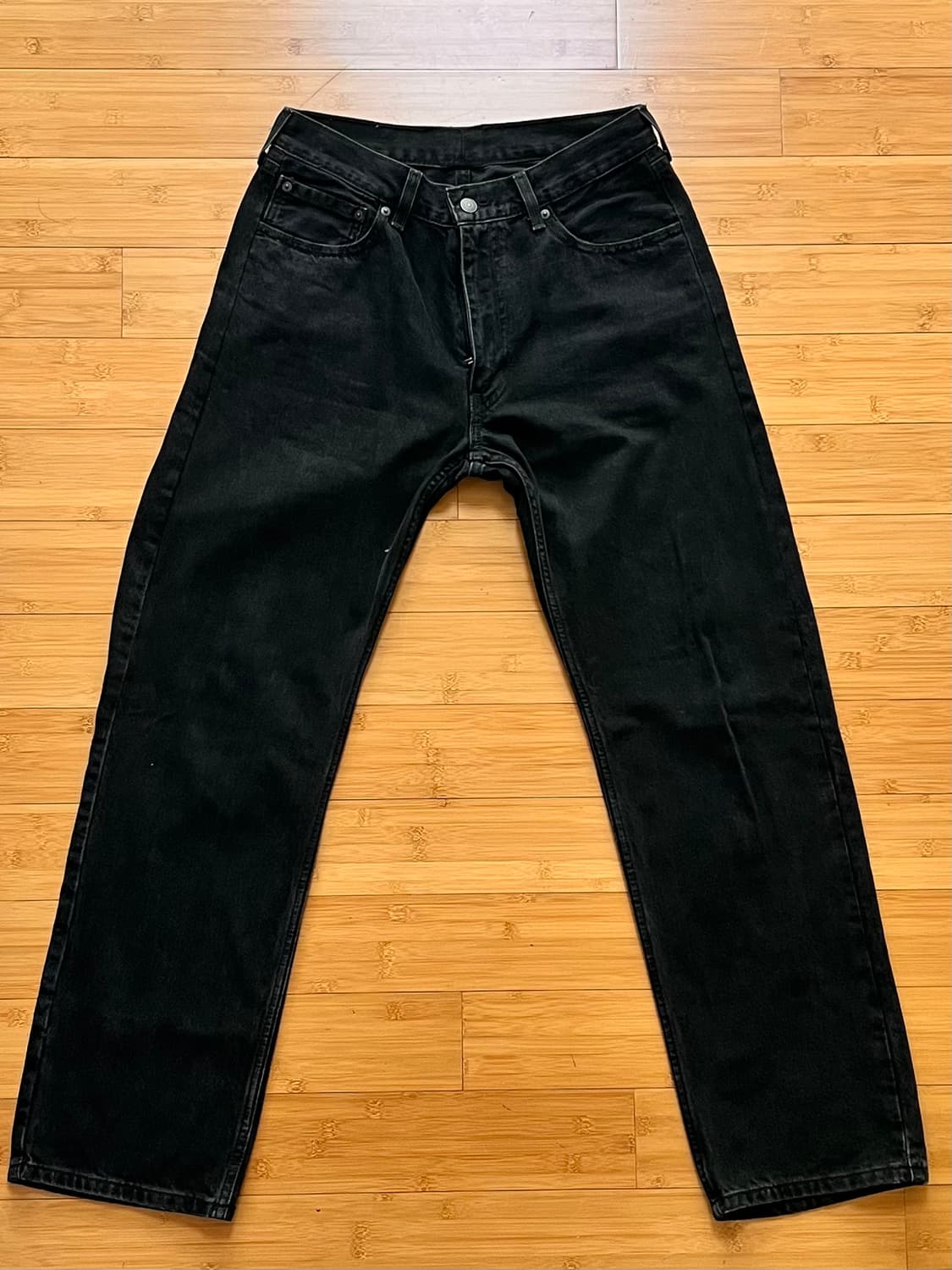 리바이스 555 블랙진 데님팬츠 W32 L32 상품이미지2