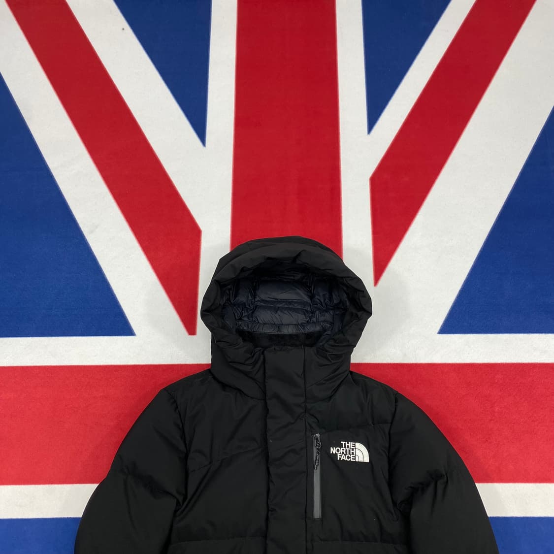 노스페이스 구스다운 롱패딩 XS 실측 S  상품이미지2