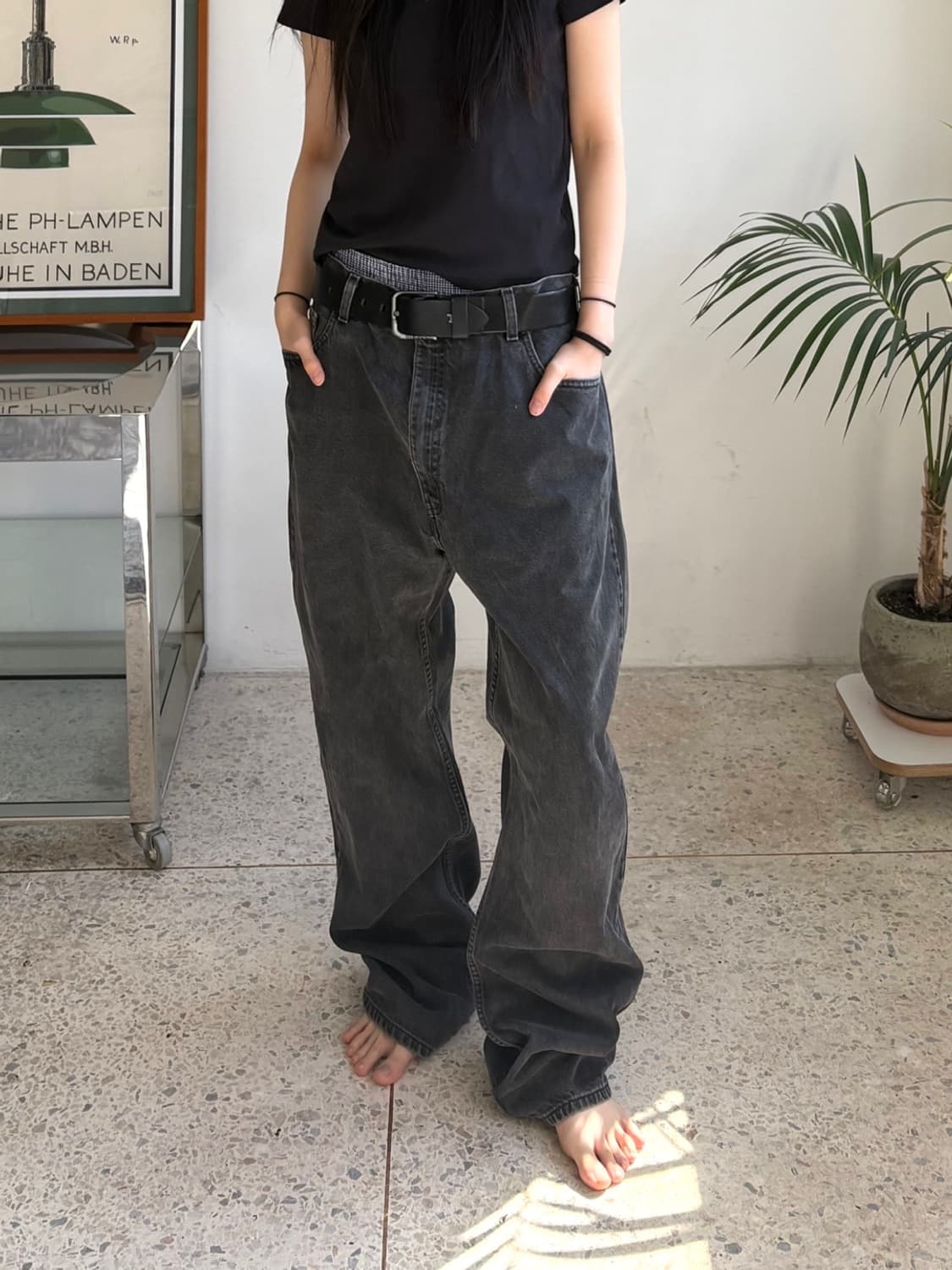 90‘s 리바이스 505 블랙 상품이미지1