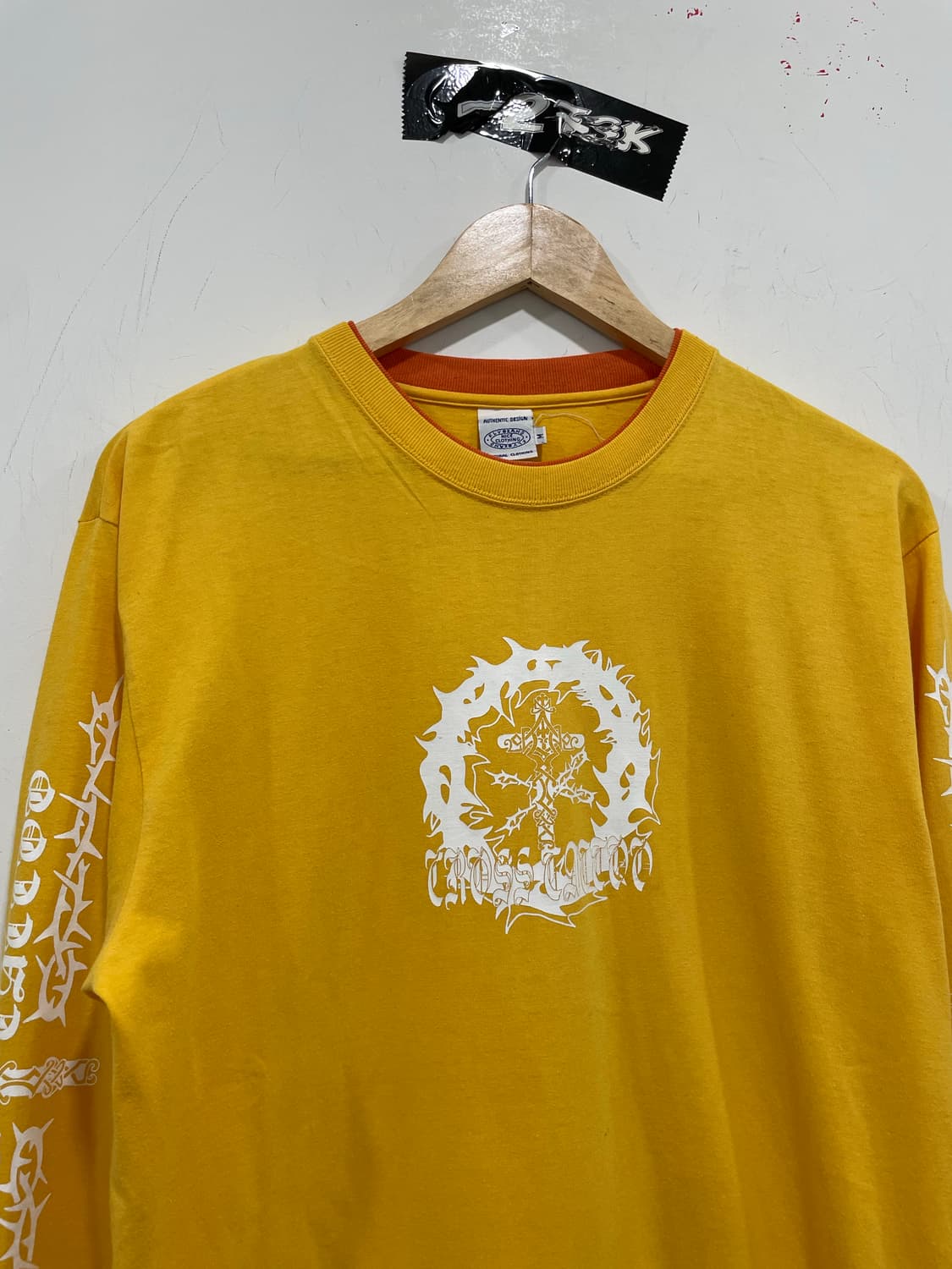 90’s Jpn Flybeans 고딕 크로스 타투 롱 슬리브 상품이미지7