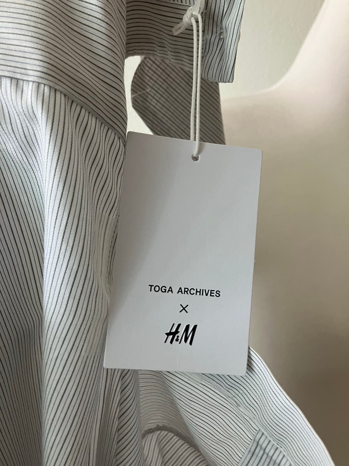 (새상품)H&M TOGA ARCHIVES 리본 블라우스 S 상품이미지8