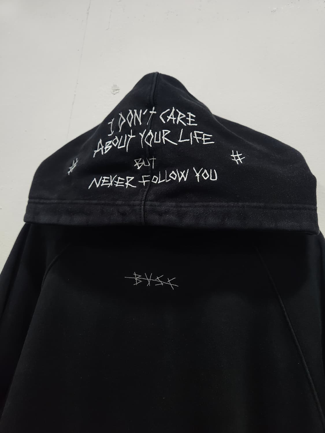 시티그마 스켈레톤 자수 후드티 남성 100사이즈 상품이미지2