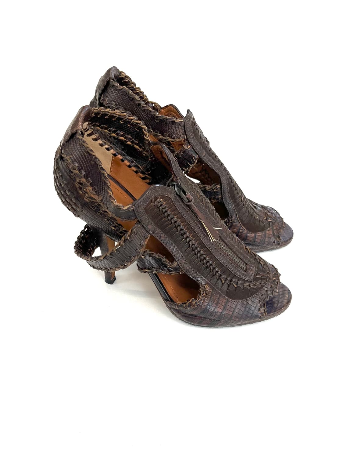 지방시 2010s 리카르도 티시 리자드 레더 힐 상품이미지1