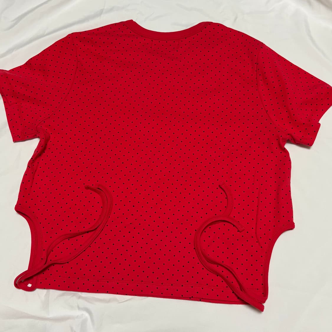 써넥트 P.D. Side String Tee - Red  반팔티셔츠 상품이미지3