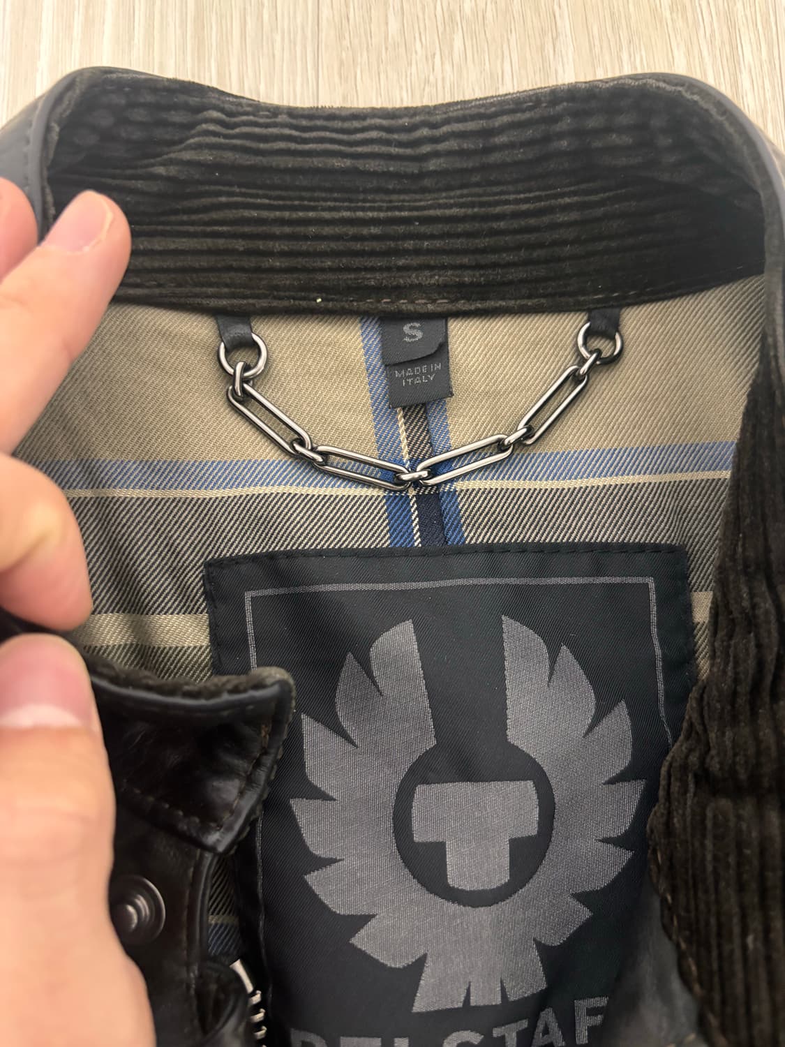 벨스타프 브레드 가죽자켓 상품이미지3