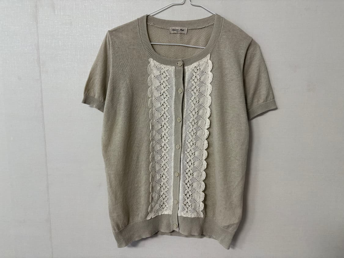 사만사모스 반팔 가디건 상품이미지1