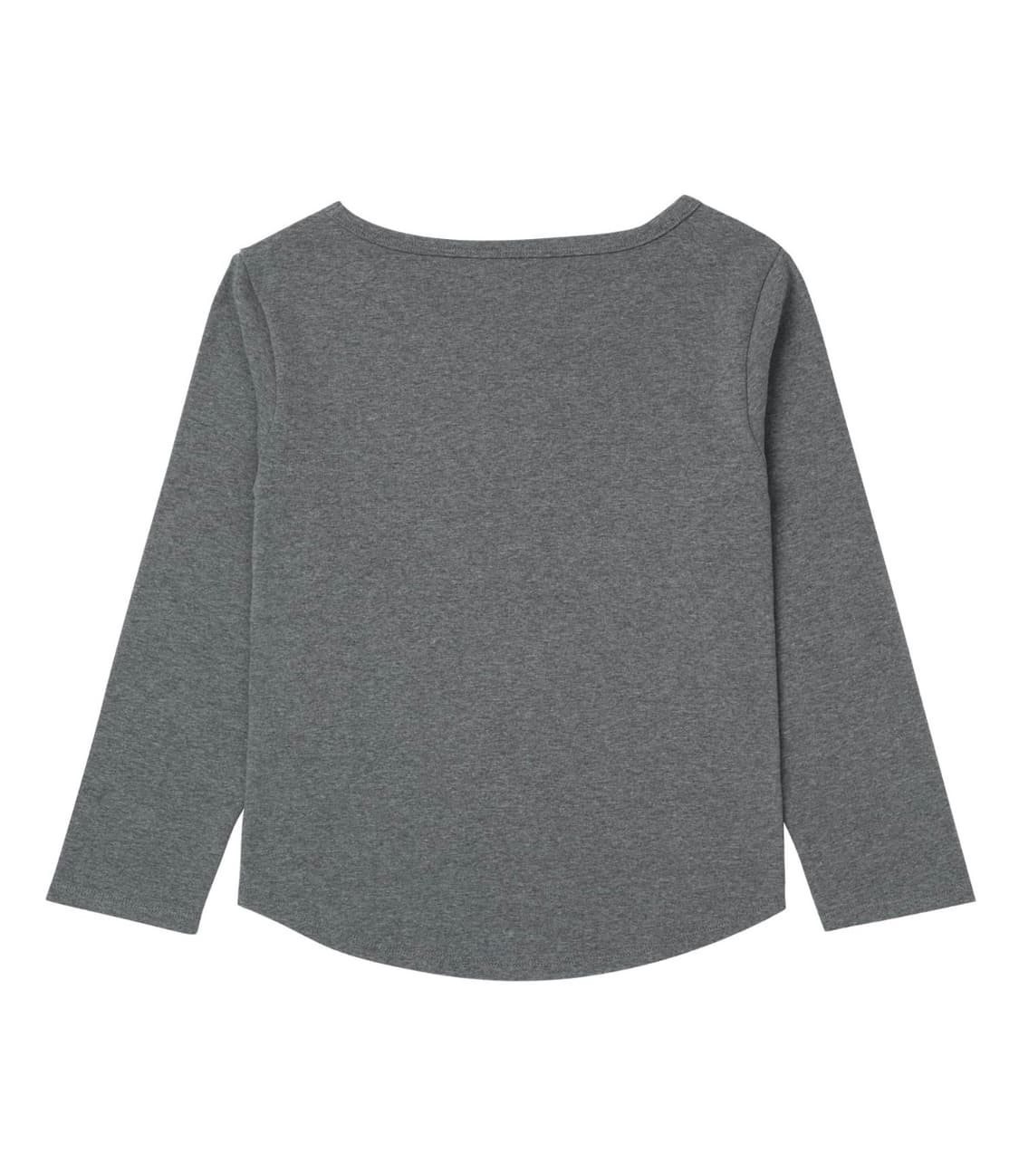 코이세이오 미니로고 카프리 슬리브  멜란지 그레이 상품이미지2