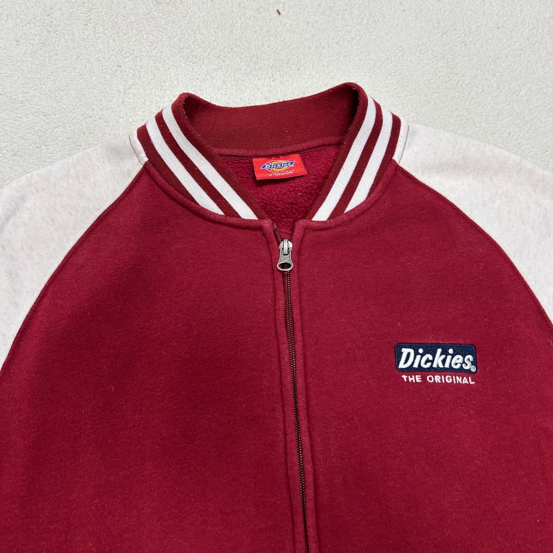 Dickies burgundy zip-up 상품이미지6