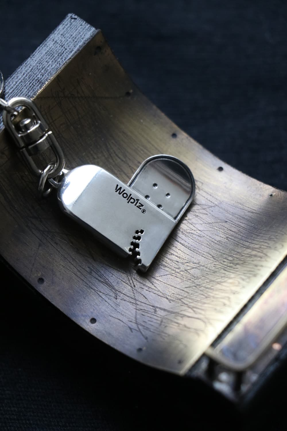 [WOLP1Z : SKATEBOARD KEYRING] 하트 스케이트보드 상품이미지3