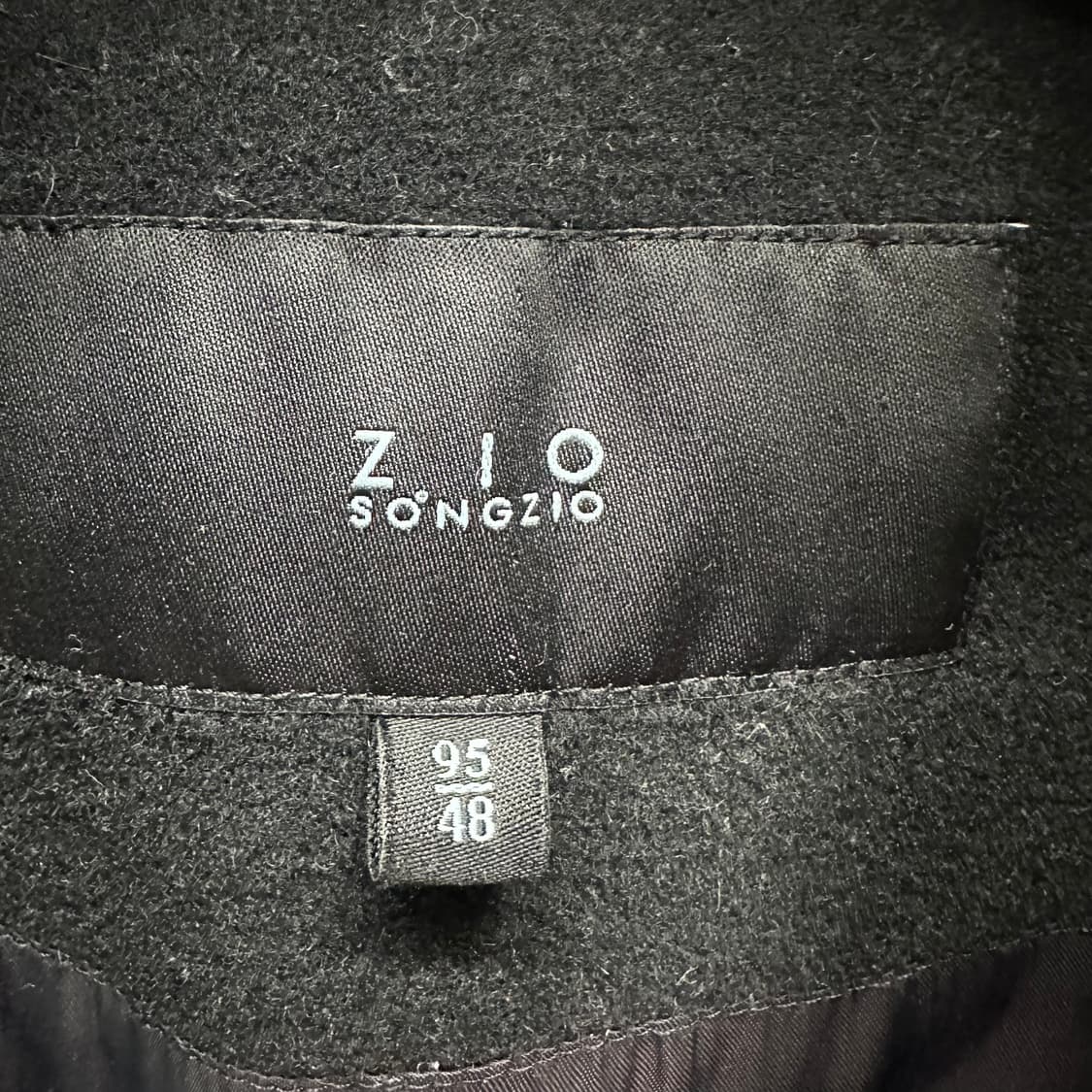 95 지오송지오 남자 슬림핏 울 피코트 상품이미지4