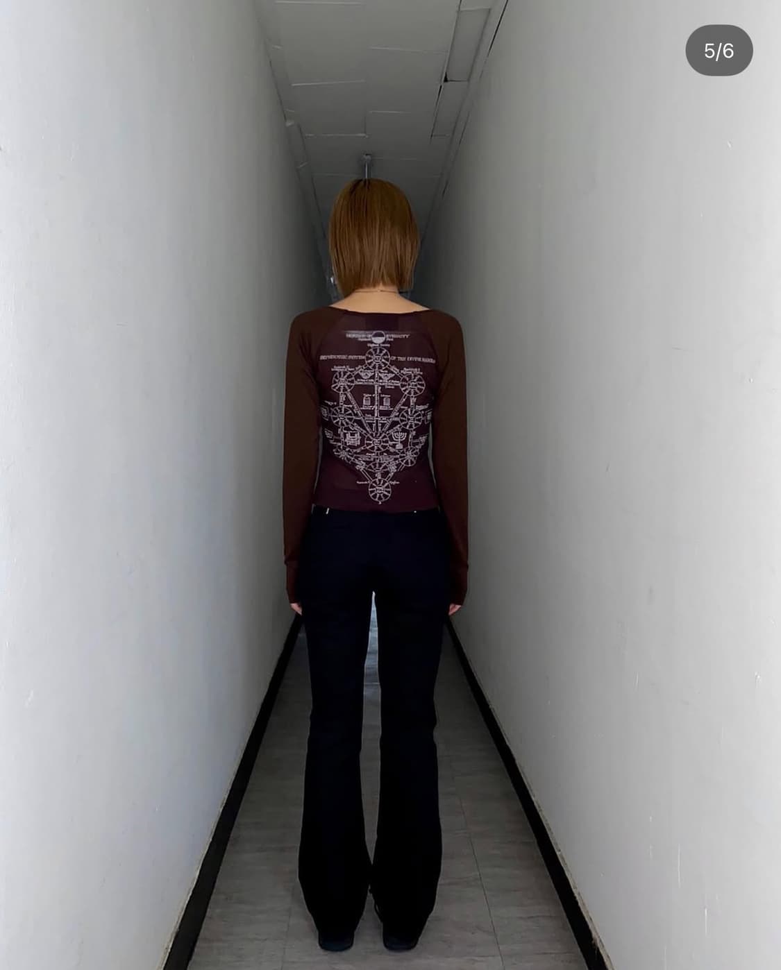 Assemble station Kabbalah mesh top brown 상품이미지3