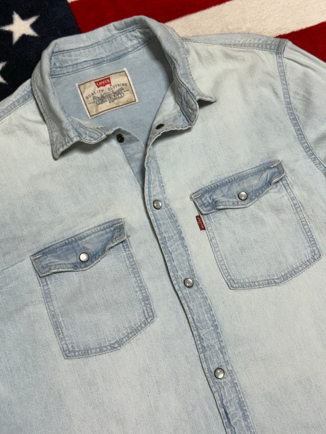 리바이스웨스턴셔츠 Levis western shirt  빈티지웨스턴셔츠 상품이미지6