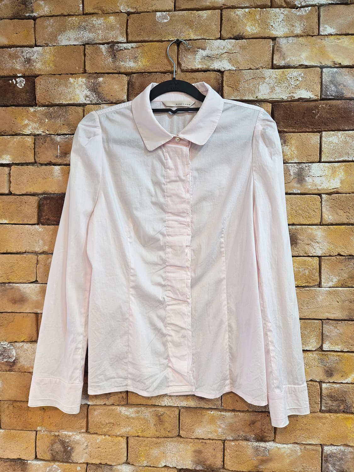 레니본 연핑크 블라우스 상품이미지1