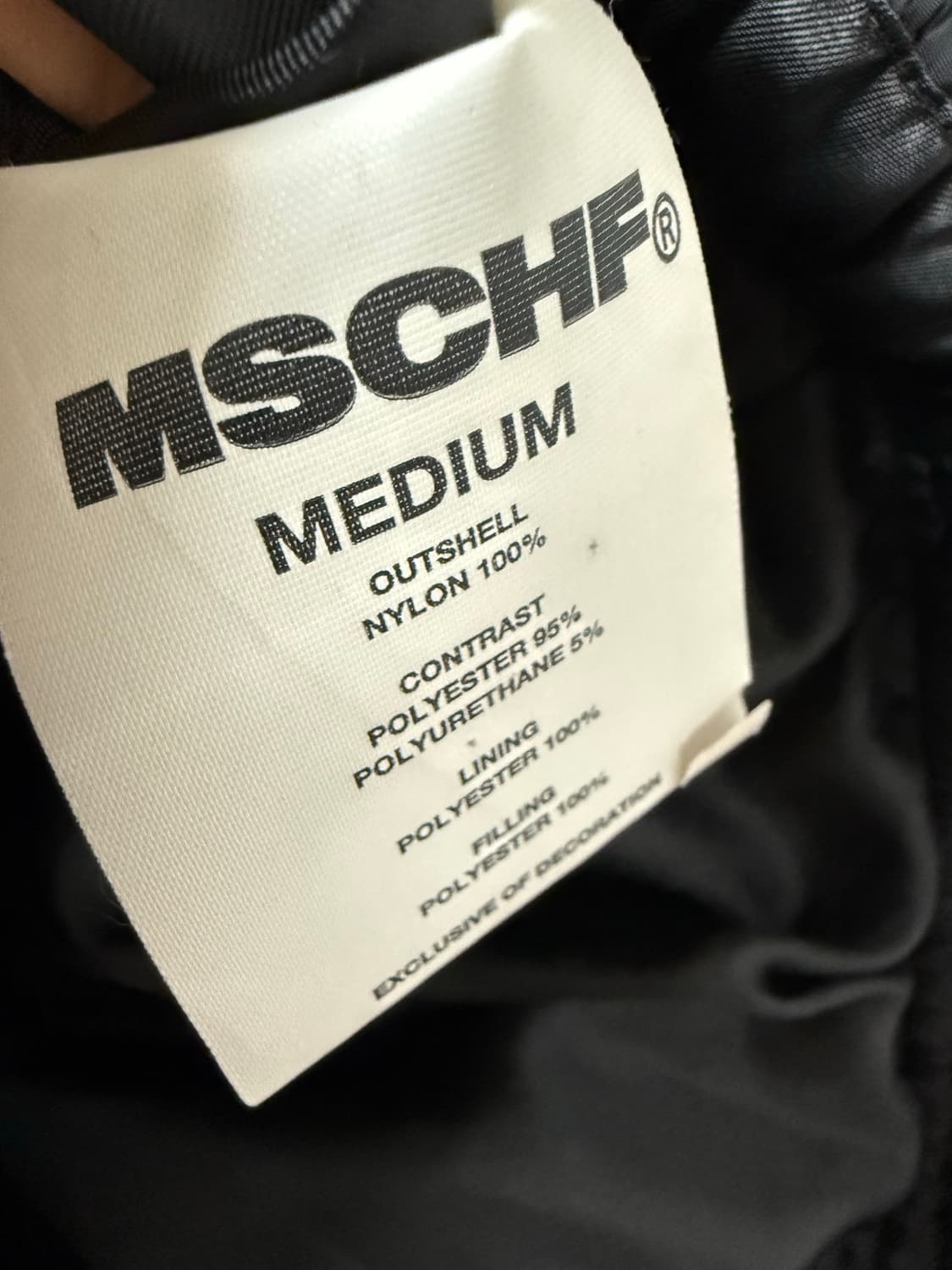 미스치프 롬버스 팀다운 패딩 자켓 상품이미지4