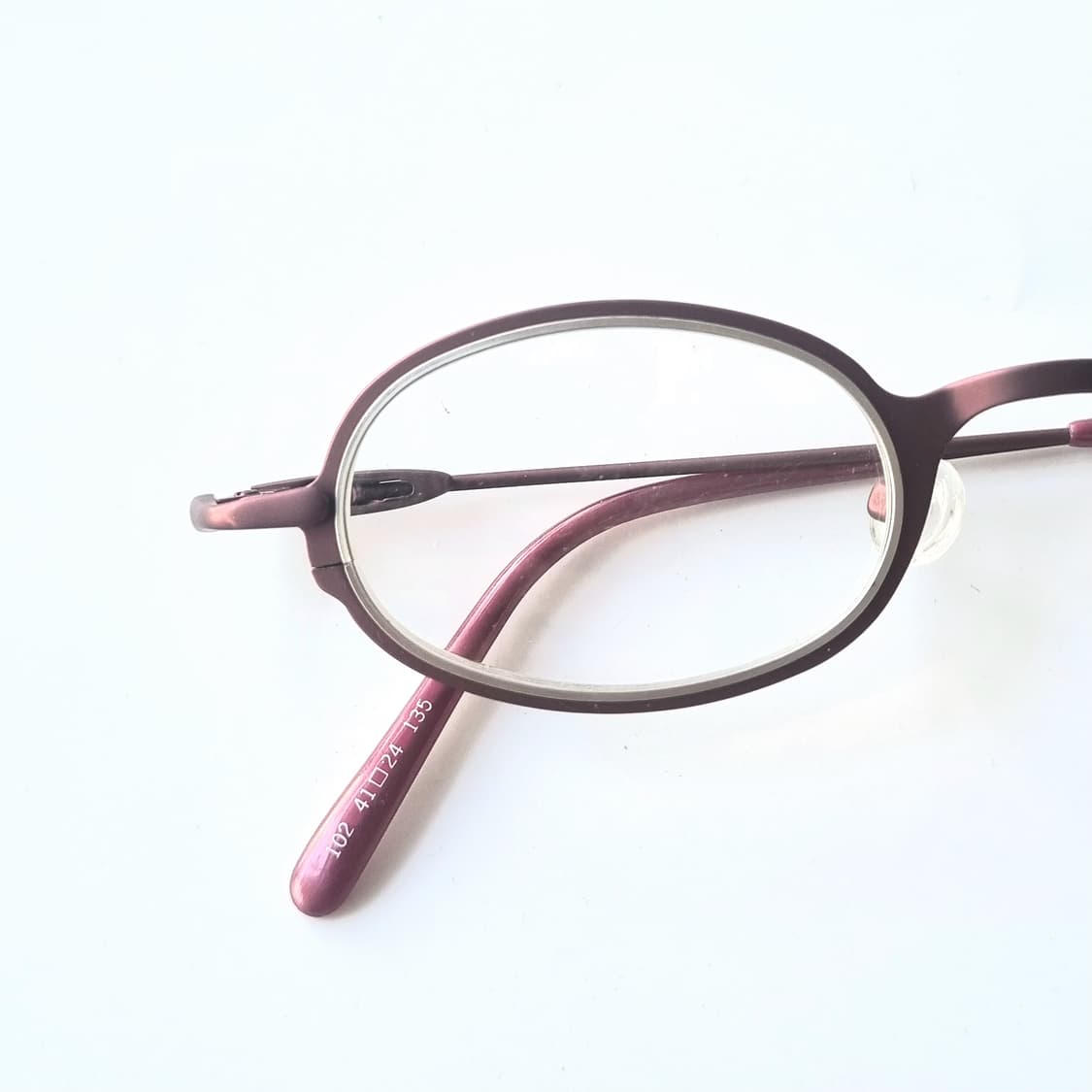 데드스탁 데드스탁 BONIA 빈티지 무드 미니멀 오벌 메탈 안경테 상품이미지9