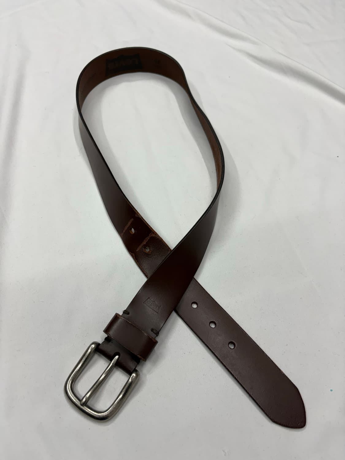 리바이스 빈티지 브라운 레더 벨트 Levi’s Brown Leather  상품이미지4