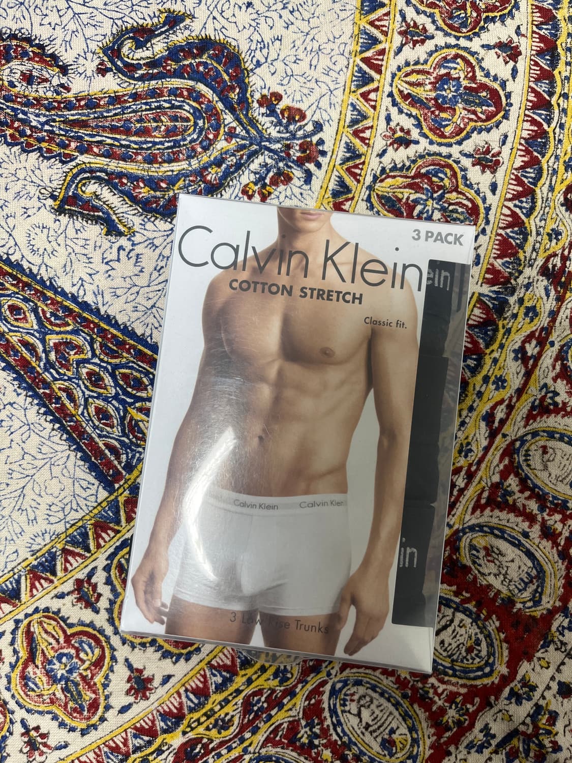 캘빈 코튼 스트래치 블랙 m 3장 상품이미지2