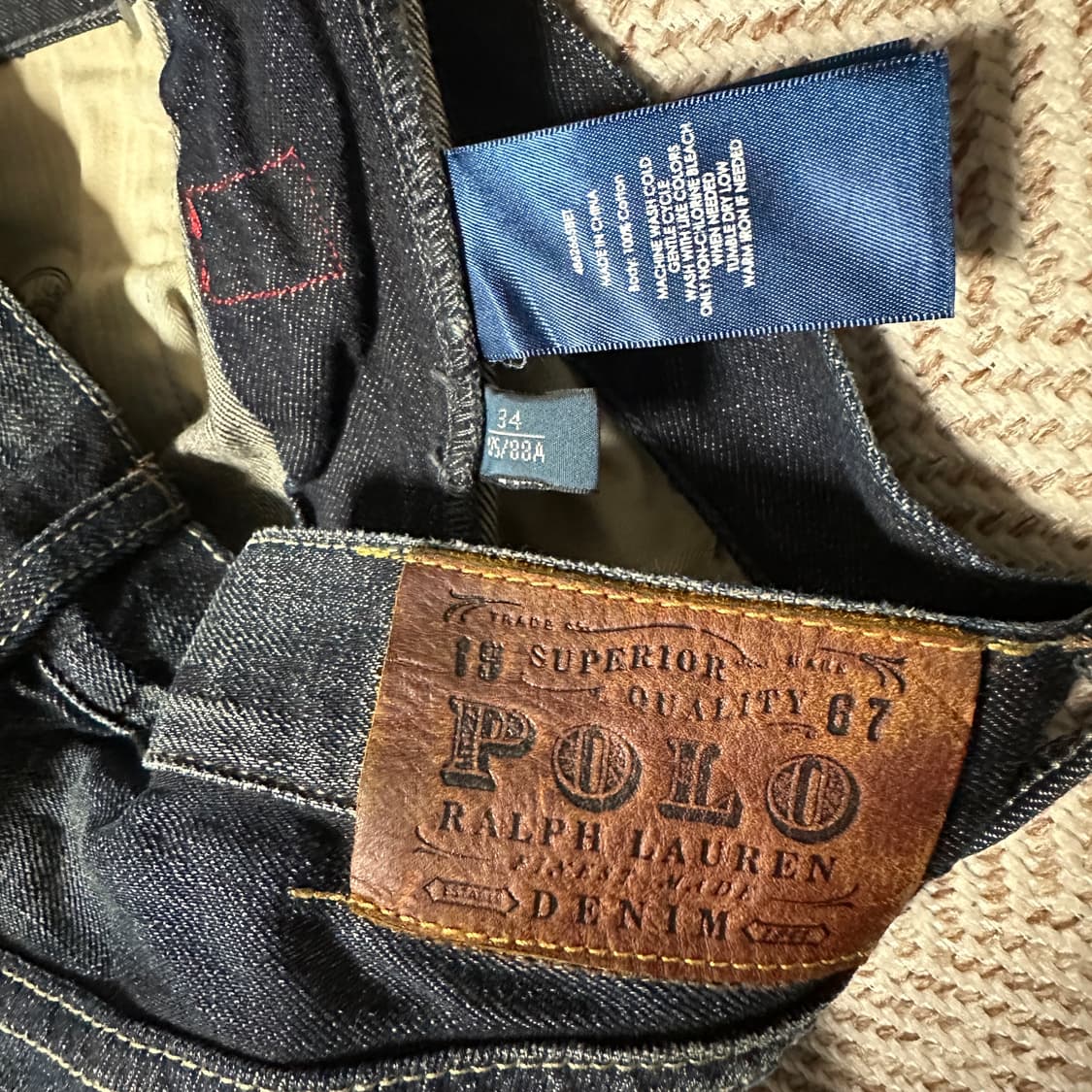 POLO RALPH LAUREN denim pants vintage 상품이미지4