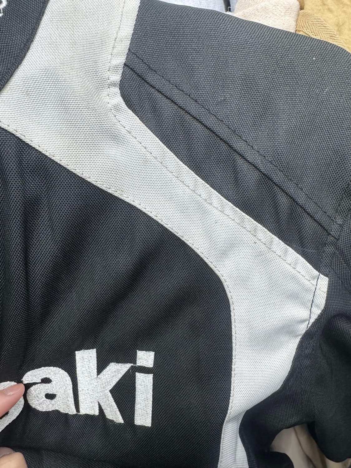 가와사키 레이싱 바이커 자켓 상품이미지8