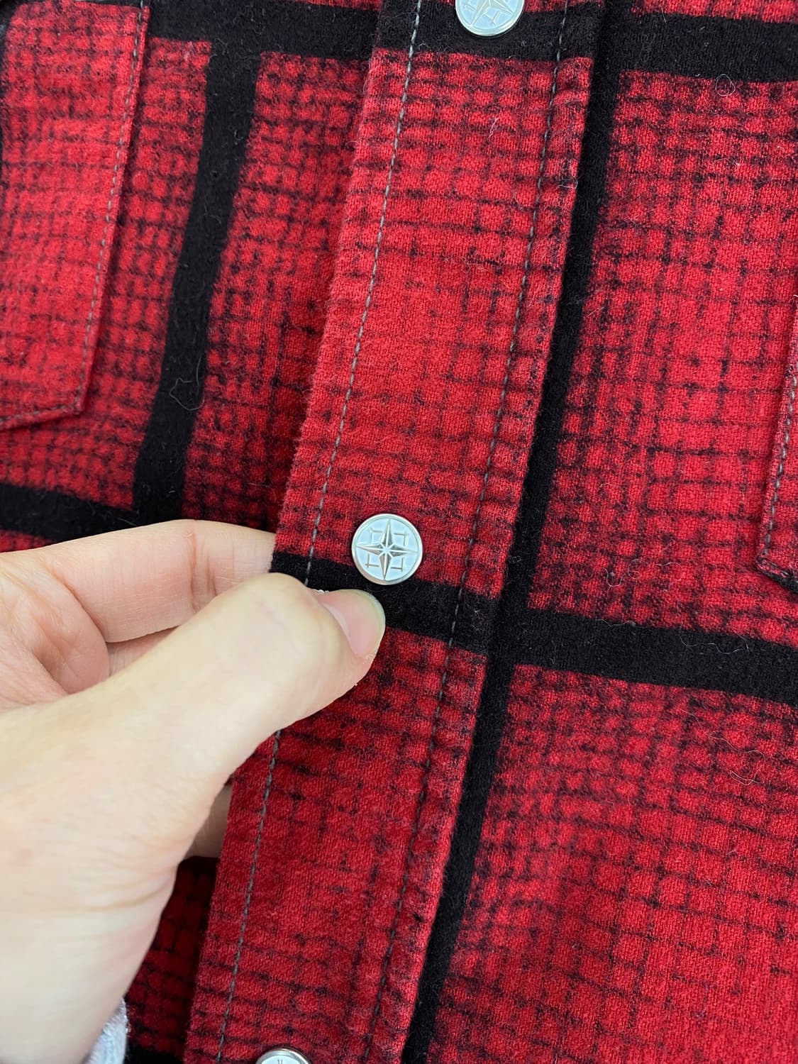 웨어하우스 플란넬 웨스턴 셔츠 상품이미지5