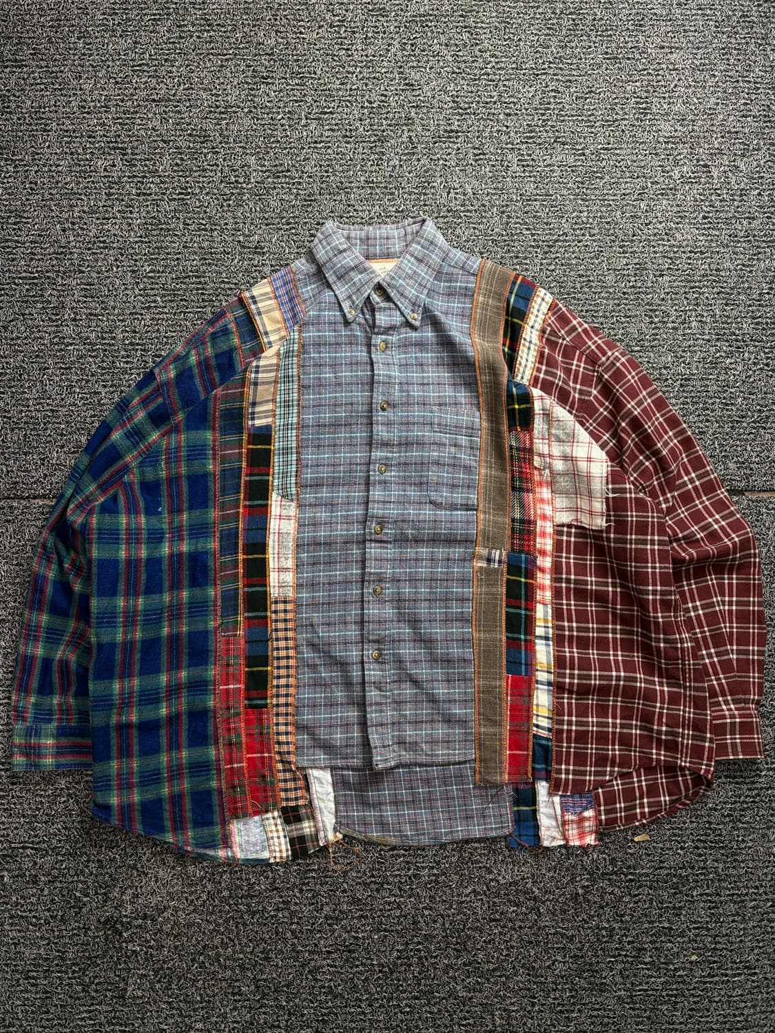 리빌드 리메이크 와이드 플란넬 셔츠 2337 상품이미지2