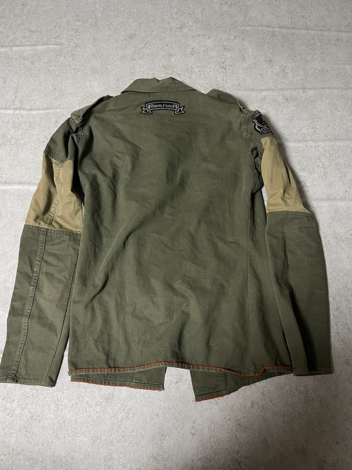 (Sergeant salutes)patchwork military shi 상품이미지5