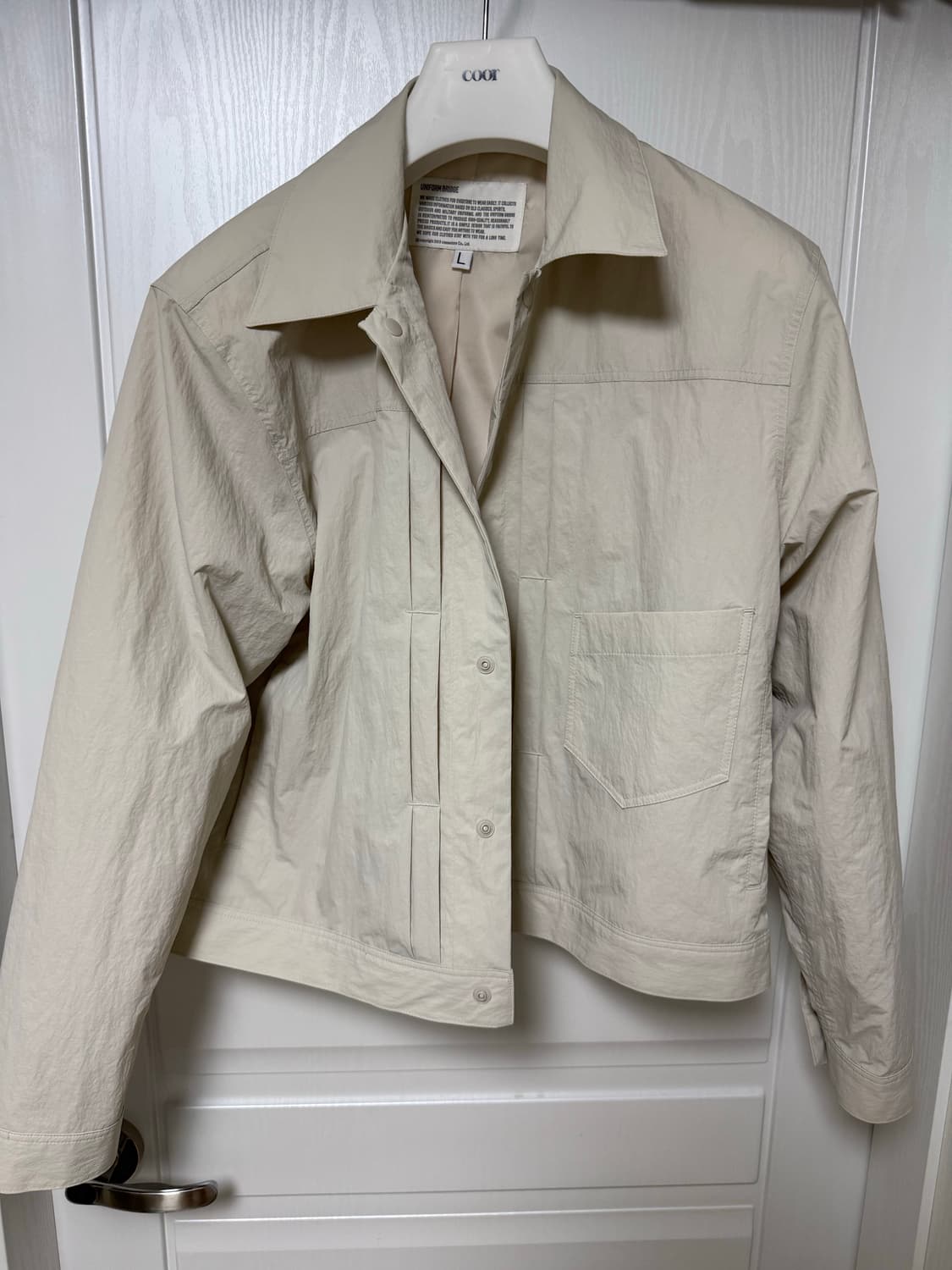 유니폼브릿지 나일론 트러커 자켓 L 상품이미지4