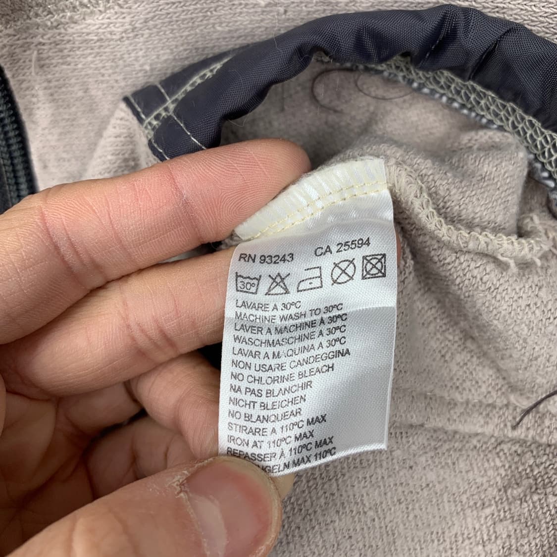 디젤 포켓디테일 하프집업 맨투맨 상품이미지6