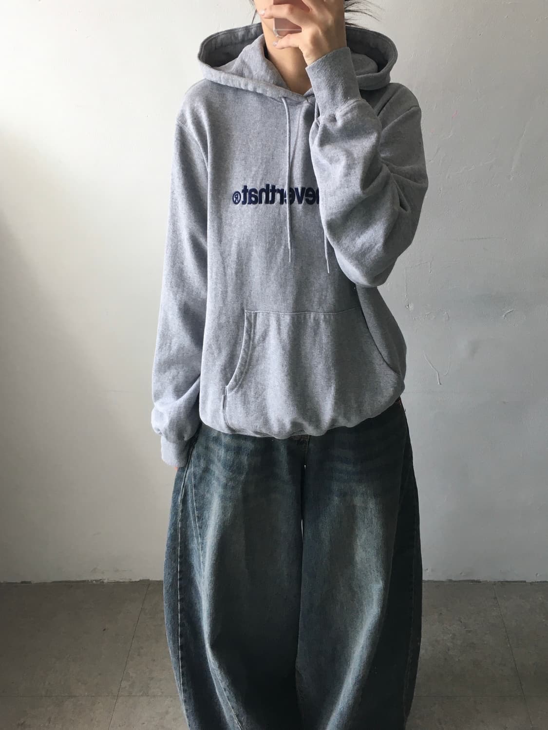 디스이즈네버댓 스펠 후드티 상품이미지1