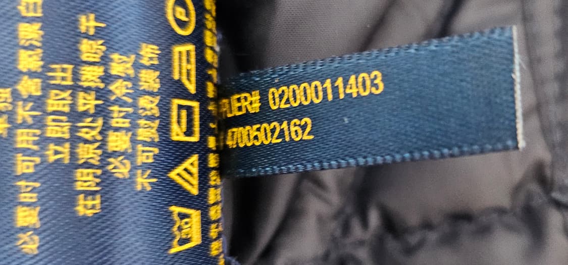 (85~90)S ☆초대장급☆ 랄프로렌 폴로 [네이비] 덕다운 패딩조끼 상품이미지4