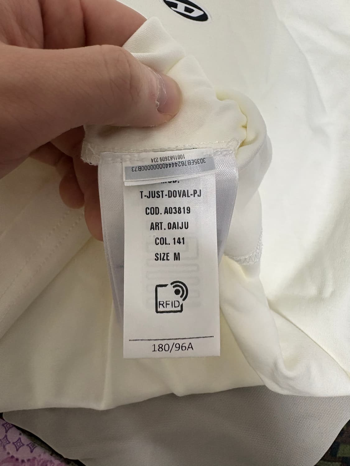 디젤 화이트 반팔 상품이미지2